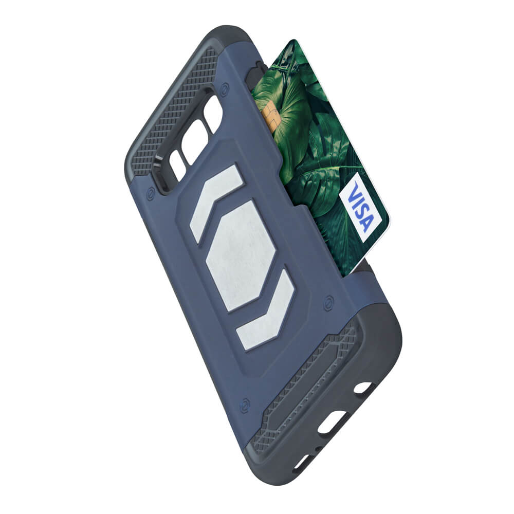 Nakadka Defender Magnetic niebieska Samsung Galaxy J6 (2018) / 5