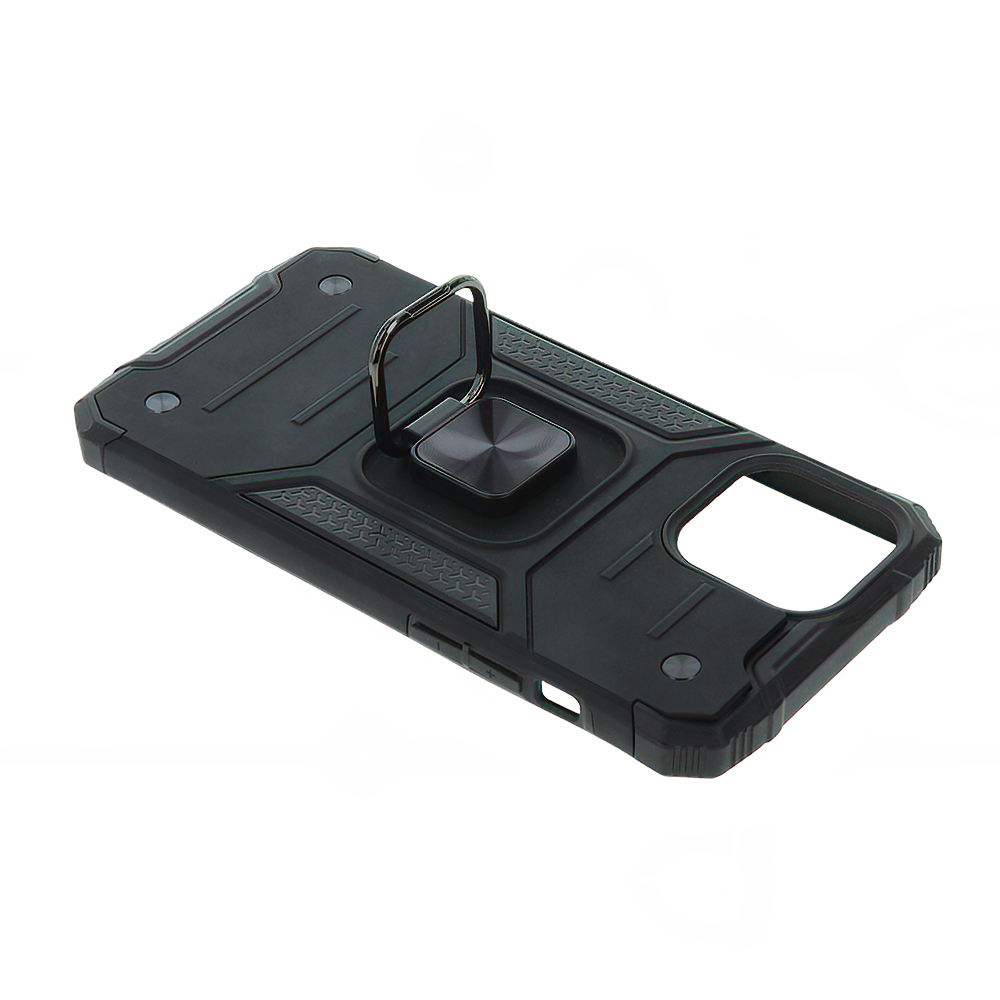 Nakadka Defender Nitro czarny Motorola Moto G22 4G / 4