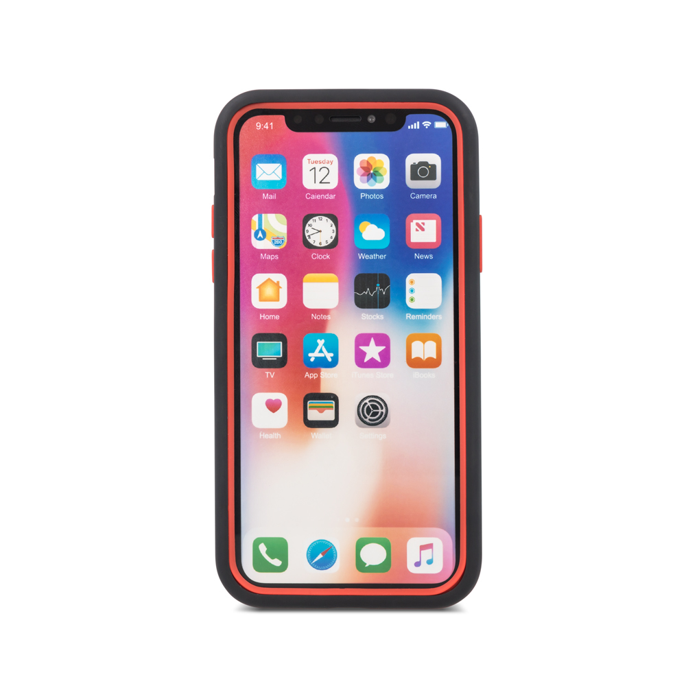 Nakadka Defender Solid 3w1 czarna Apple iPhone XS / 7