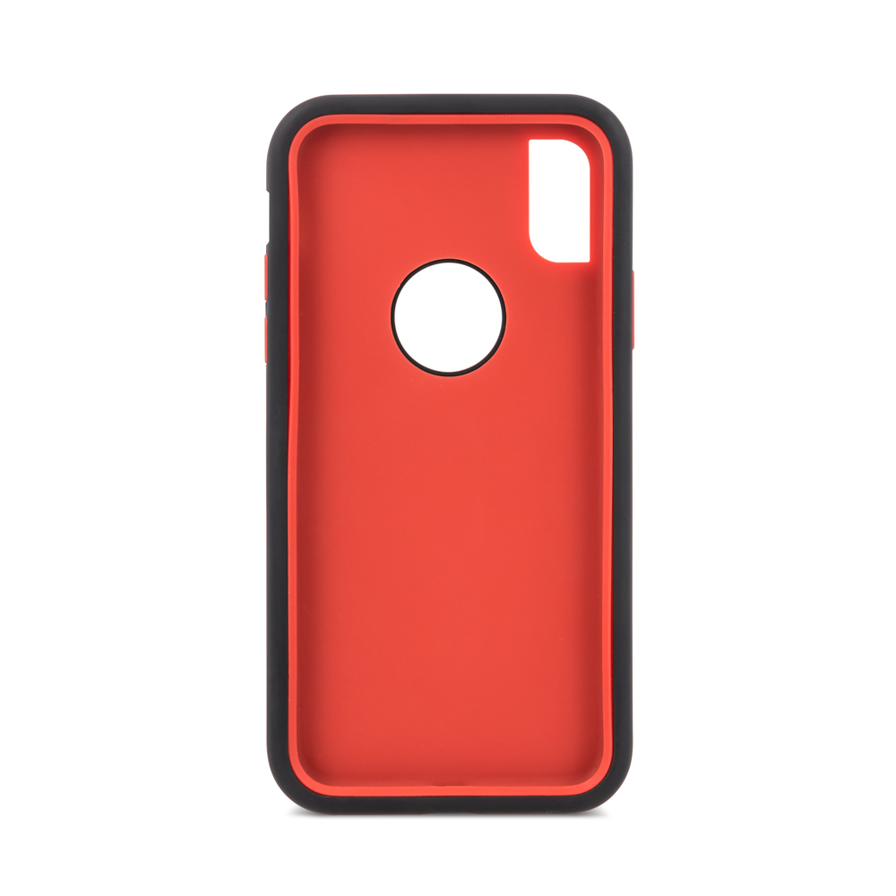 Nakadka Defender Solid 3w1 czerwona Apple iPhone XS Max / 3