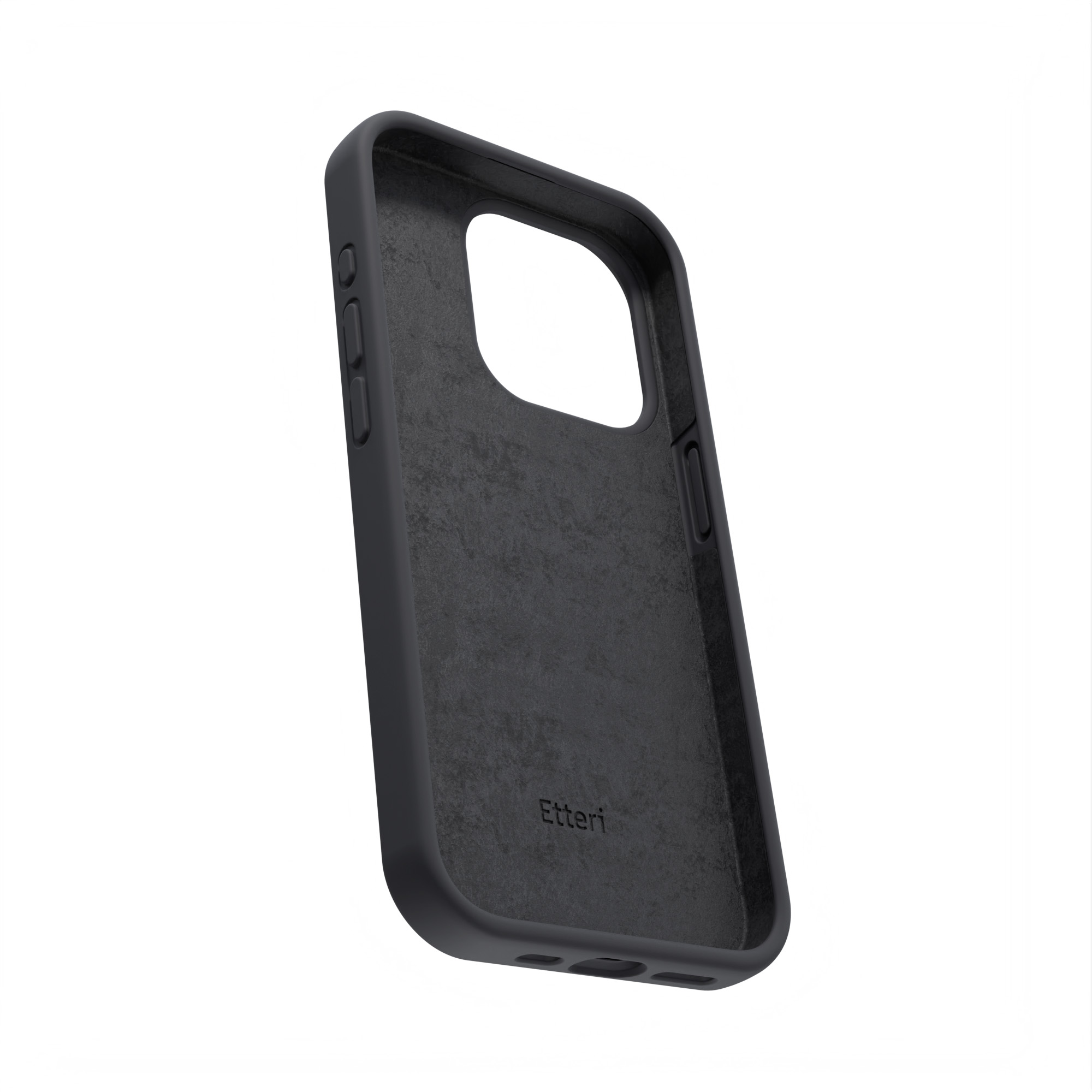 Nakadka Etteri Silicone Case czarny Samsung Galaxy A14 / 5