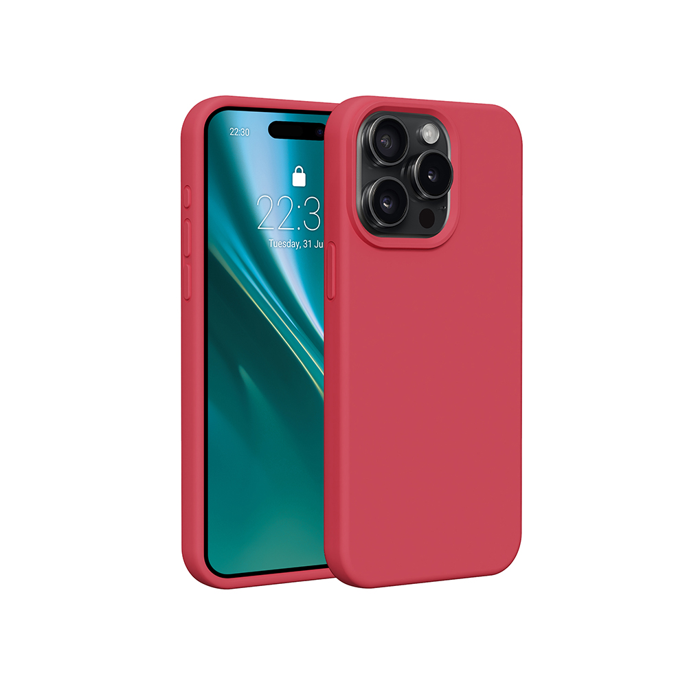 Nakadka Etteri Silicone Case malinowa Apple iPhone 15 Pro Max