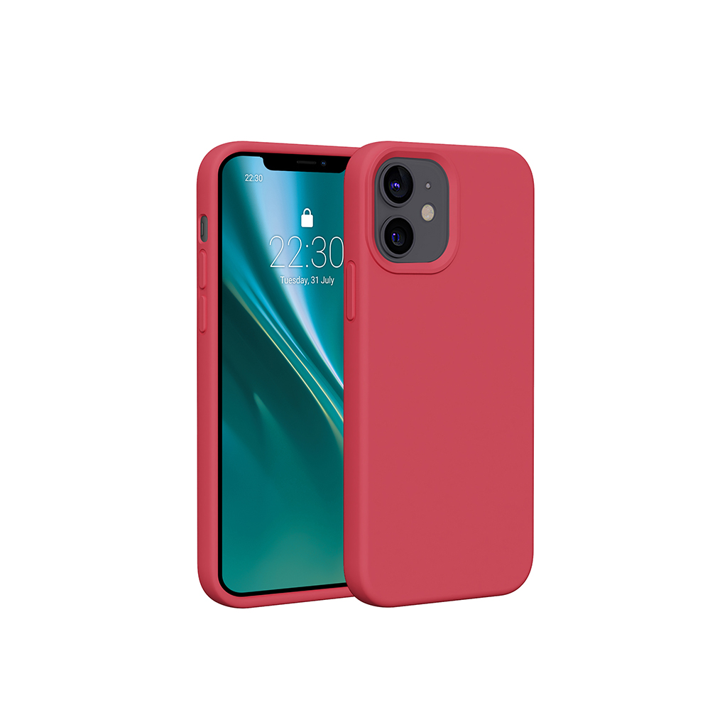 Nakadka Etteri Silicone Case malinowa Apple iPhone 12 Pro (6.1 cali)