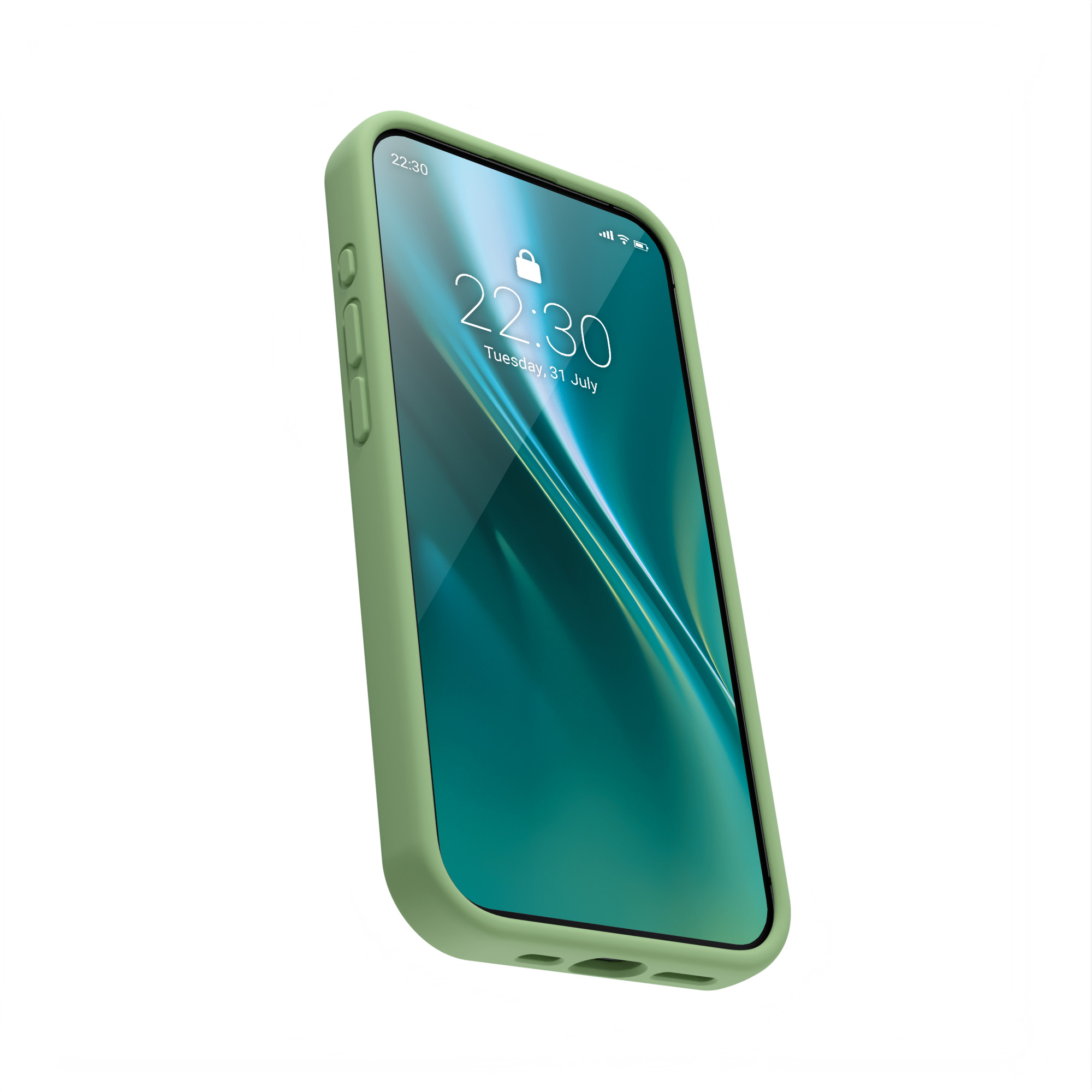 Nakadka Etteri Silicone Case zielona Samsung Galaxy A54 5G / 7