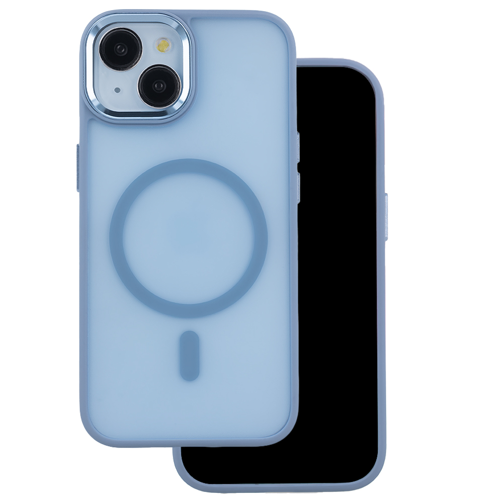 Nakadka Frozen Mag niebieska Apple iPhone 12 6,1 cali