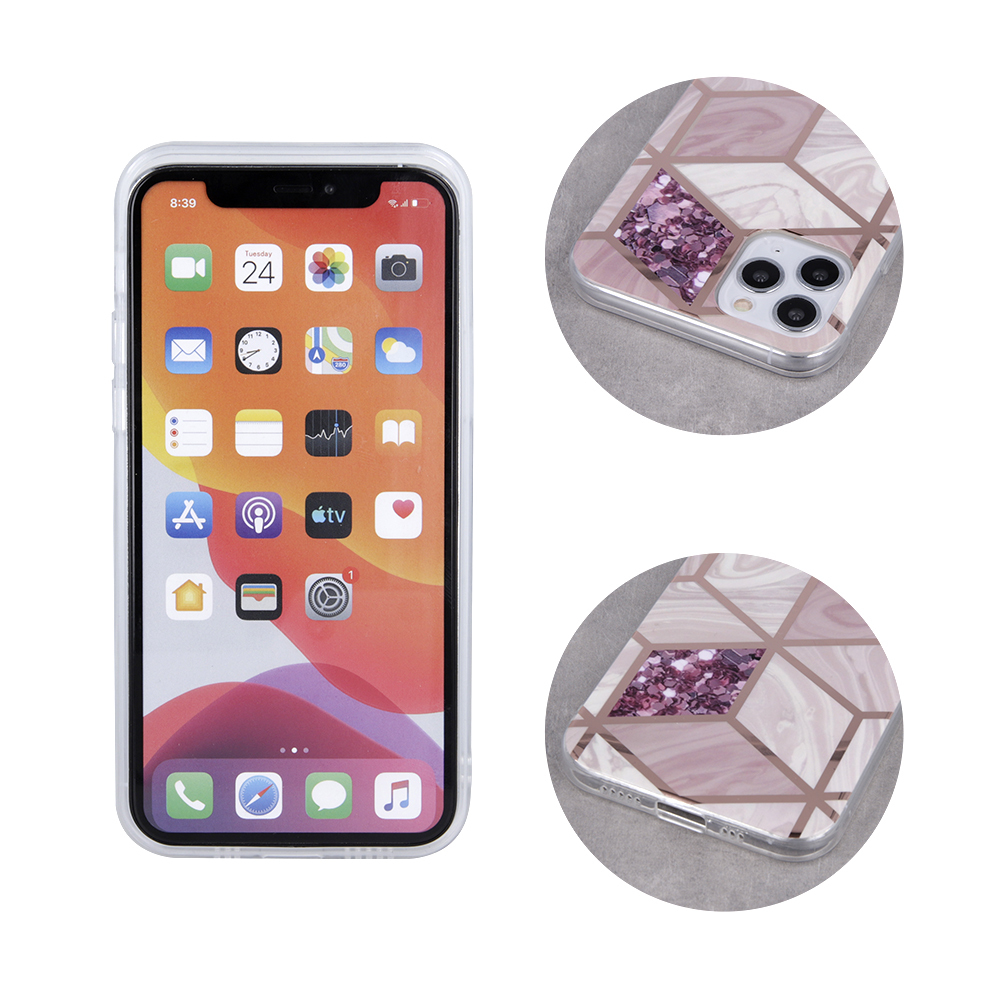 Nakadka Geometric Marmur Apple iPhone 8 / 3