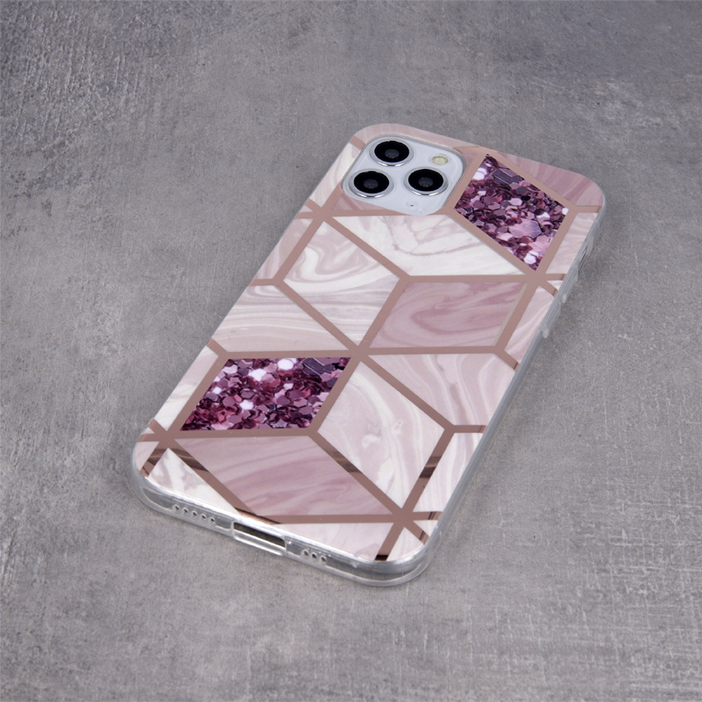 Nakadka Geometric Marmur Apple iPhone 8 / 4