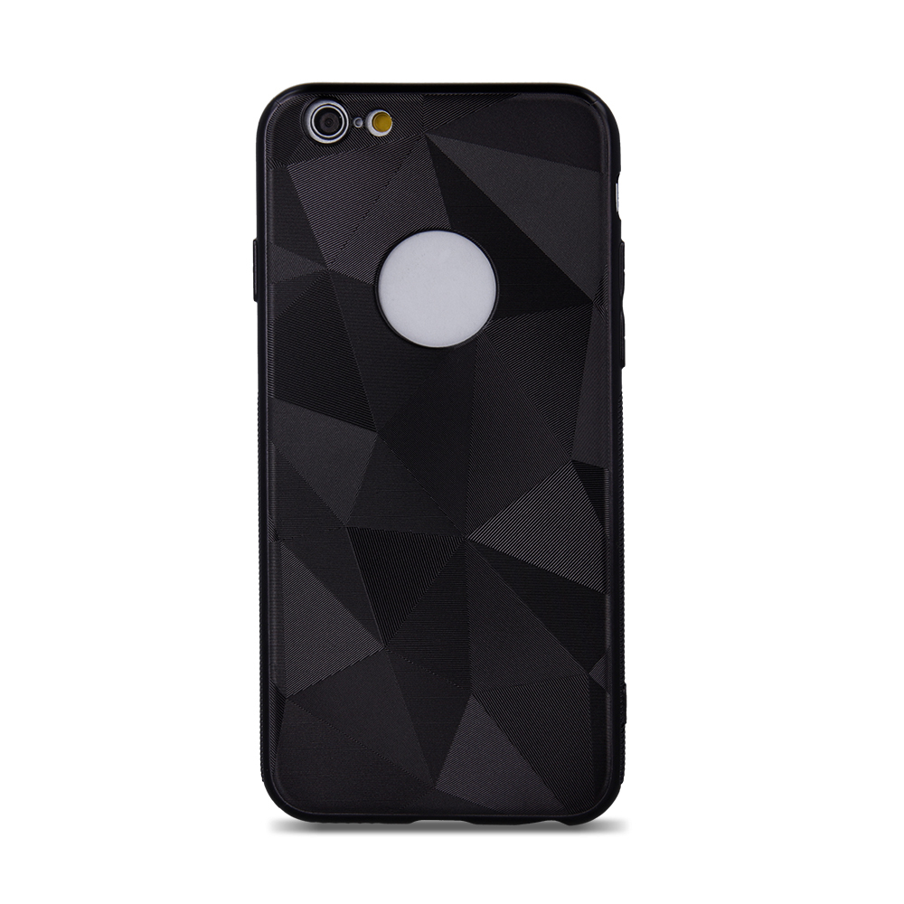 Nakadka Geometric Matt czarna Apple iPhone XS / 2