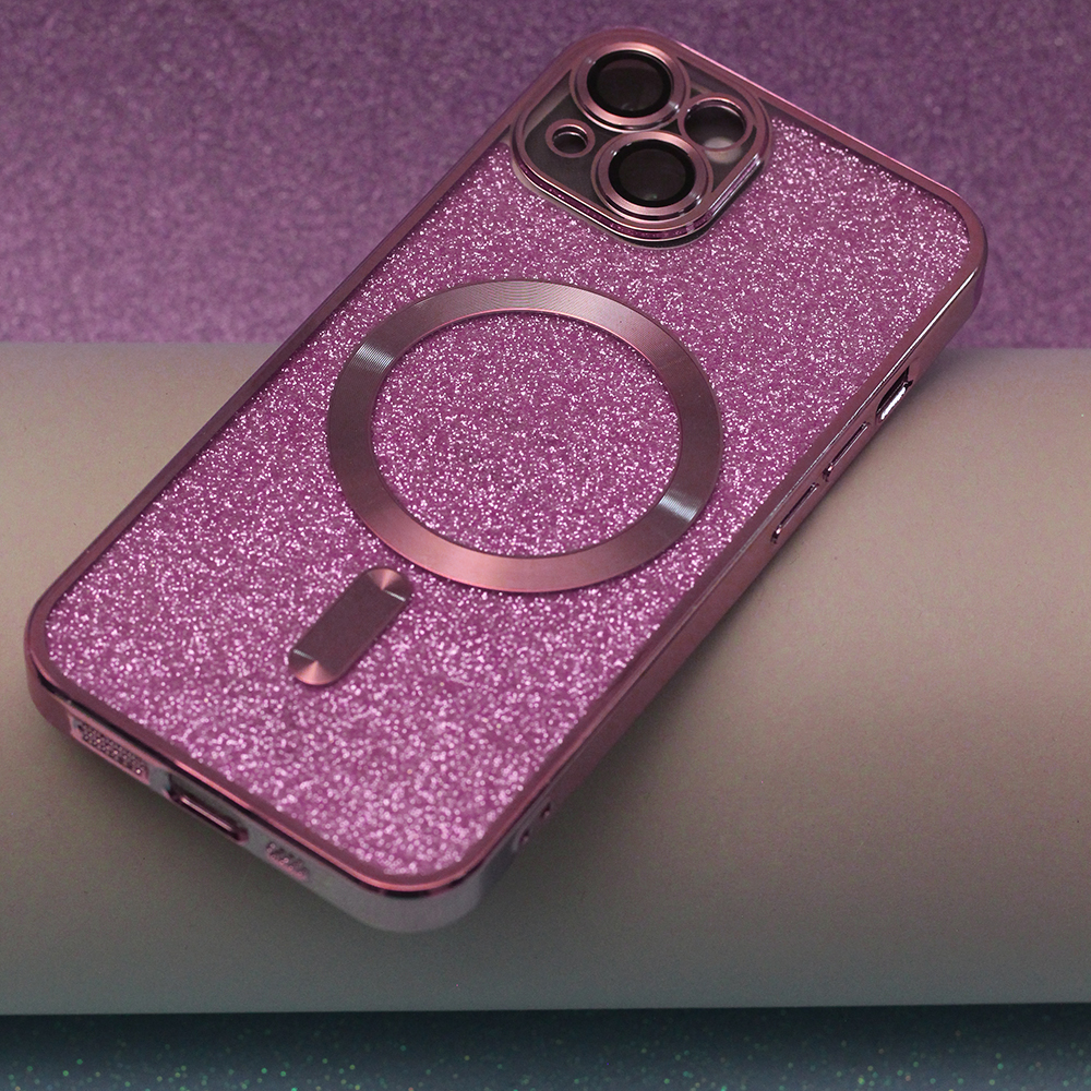 Nakadka Glitter Chrome Mag rowa Apple iPhone 13 Pro / 7