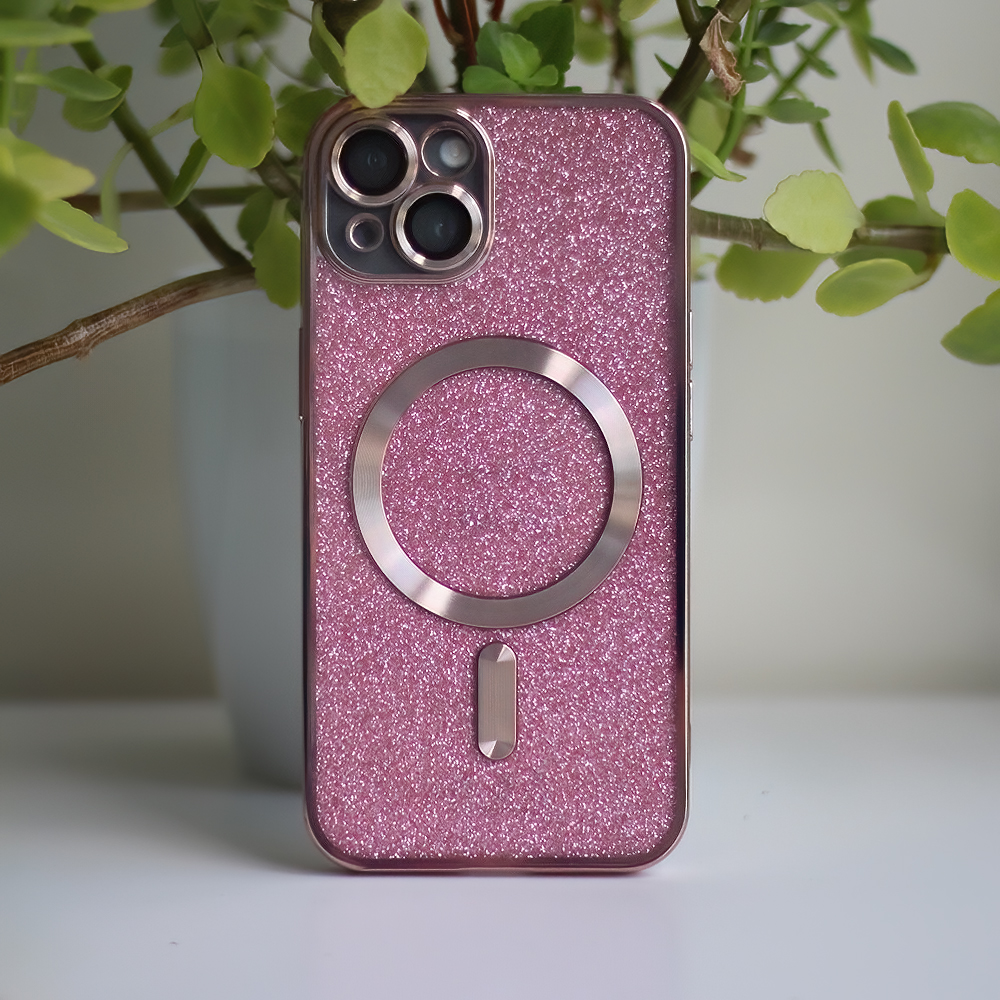 Nakadka Glitter Chrome Mag rowa Apple iPhone 13 Pro / 8