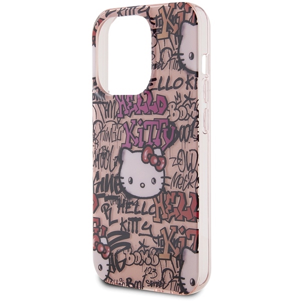 Nakadka Hello Kitty rowy hardcase IML Tags Graffiti Apple iPhone 15 Pro / 6