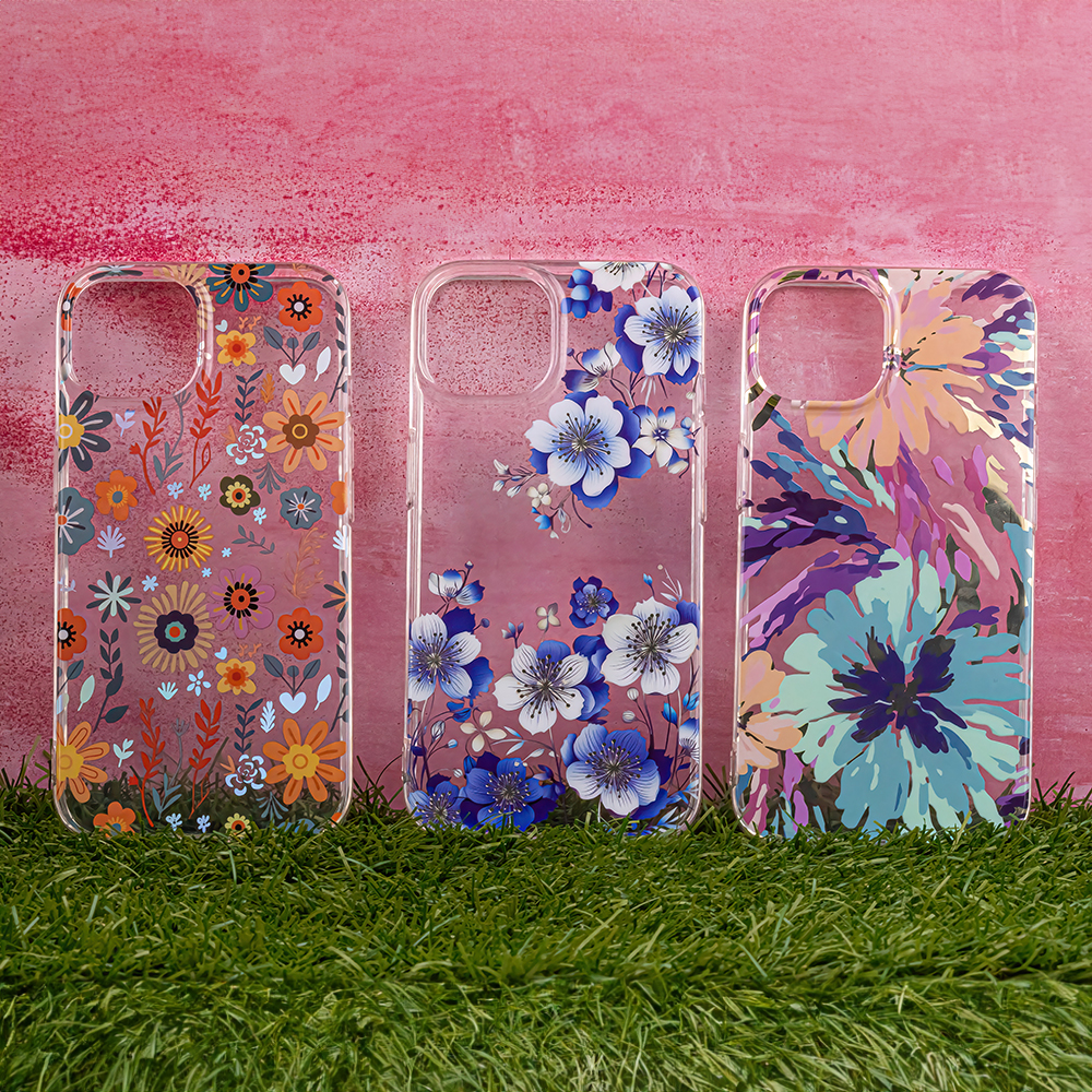 Nakadka IMD print wzr floral Apple iPhone 15 Pro / 12