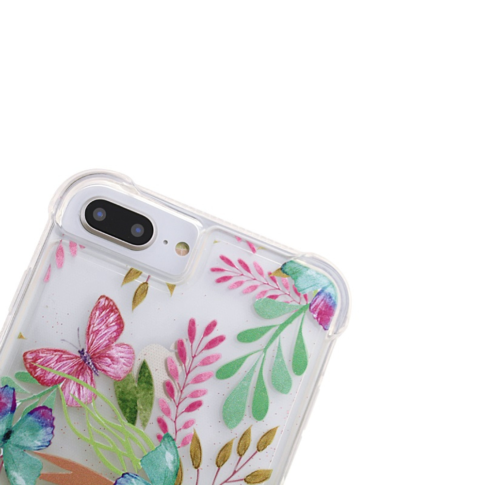 Nakadka Liquid Shock Proof Flower2 TPU Samsung Galaxy A6 Plus (2018) / 3