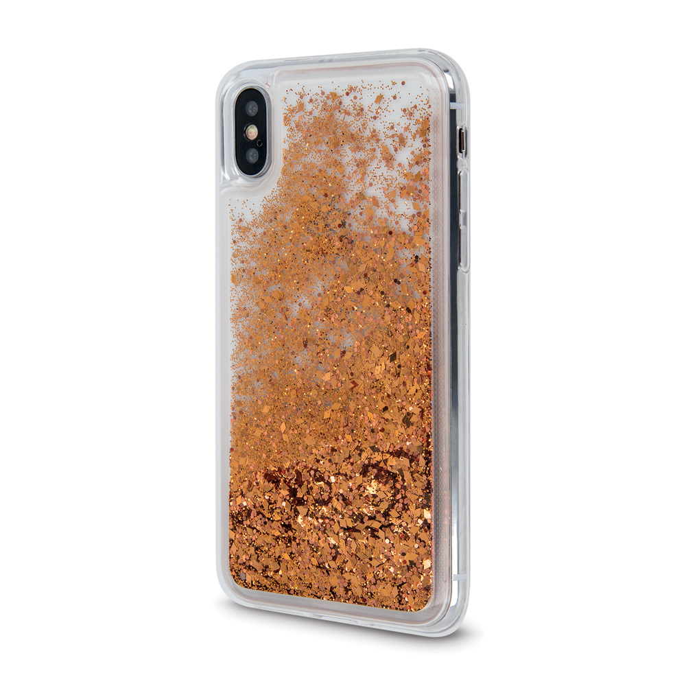 Nakadka Liquid Sparkle TPU zota Huawei P40 Pro / 2