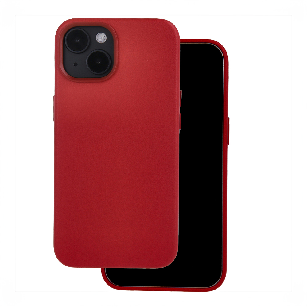 Nakadka Mag Leather czerwony Apple iPhone 16 Pro