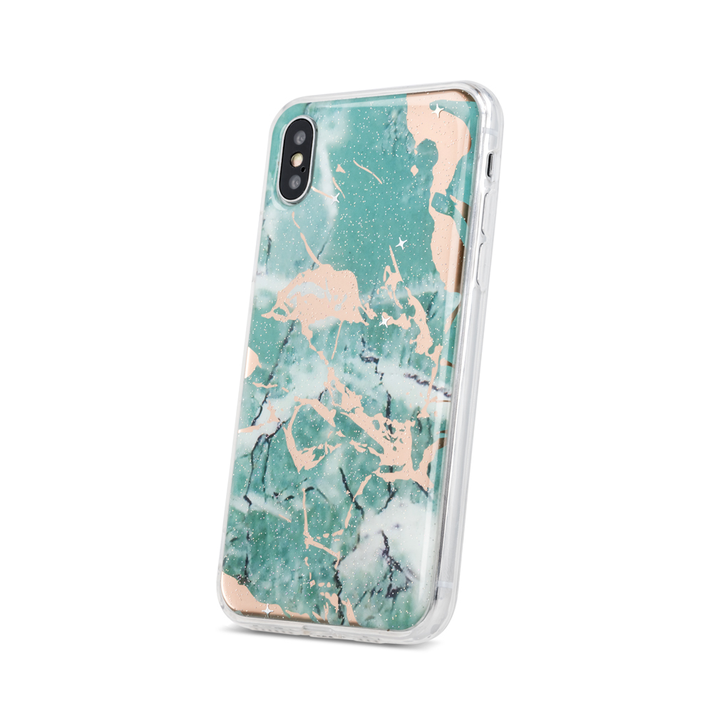 Nakadka Marmur zielona Apple iPhone XS Max / 2