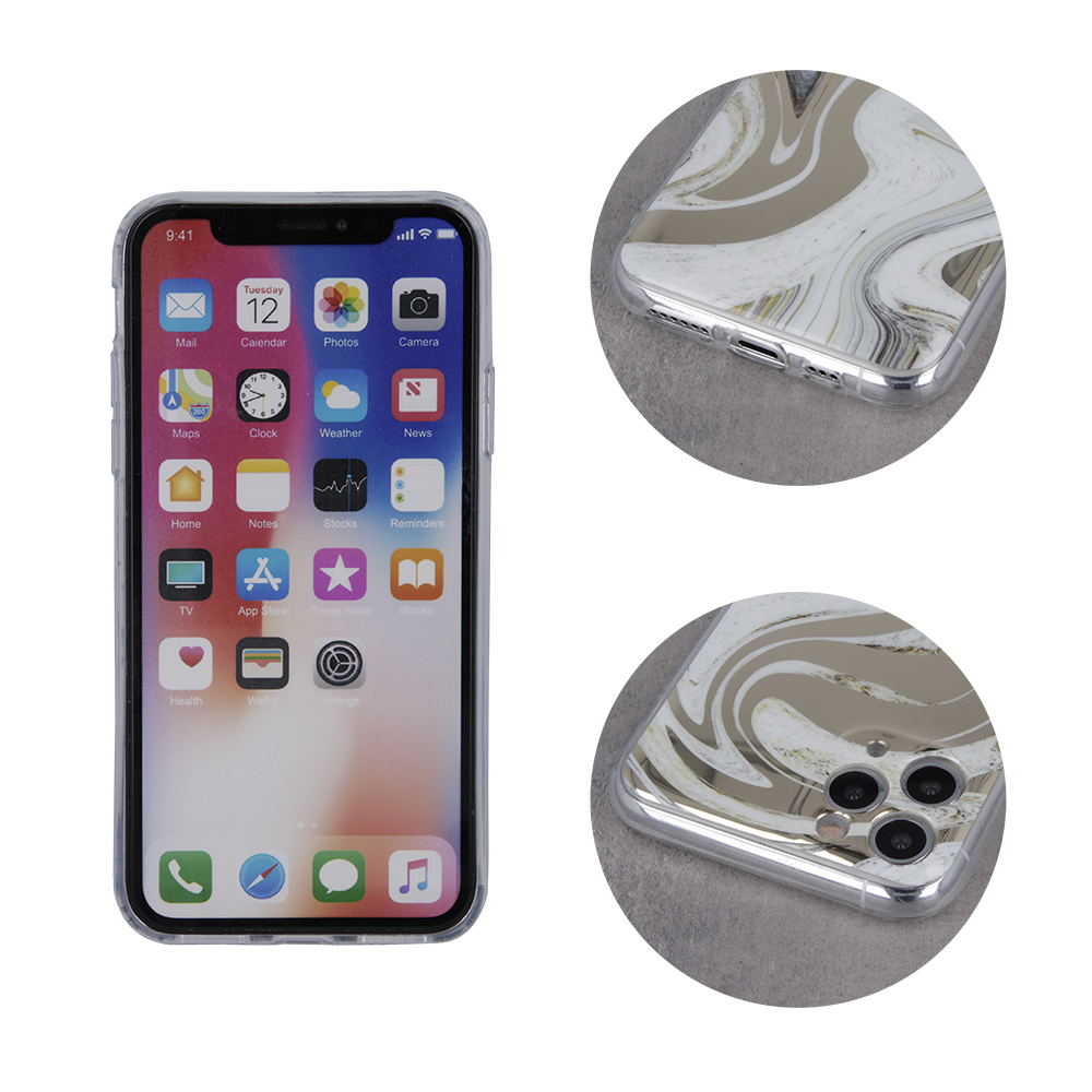 Nakadka Marmur Wave Apple iPhone X / 2