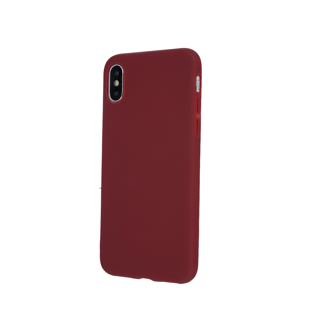 Nakadka Matt TPU burgundowa Samsung A72 4G