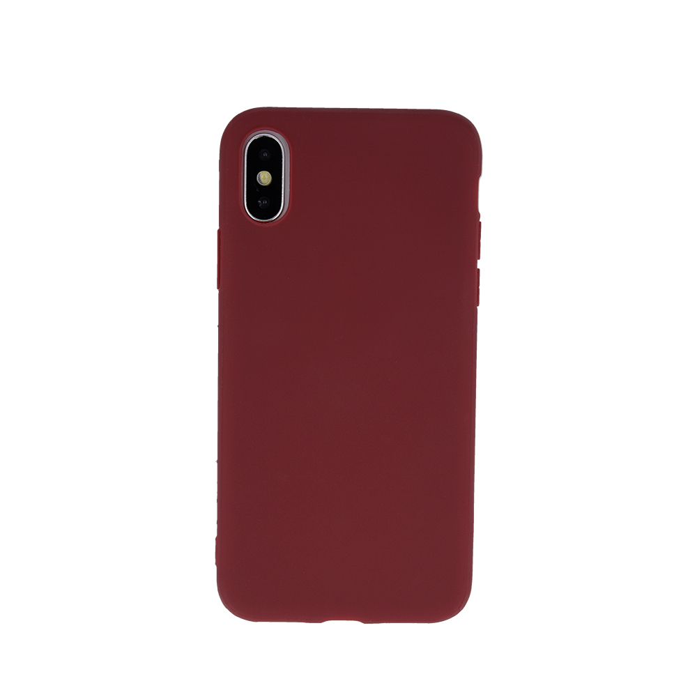 Nakadka Matt TPU burgundowa Samsung A72 4G / 2