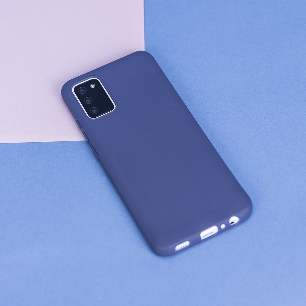 Nakadka Matt TPU niebieska Samsung Galaxy M53 5G / 7