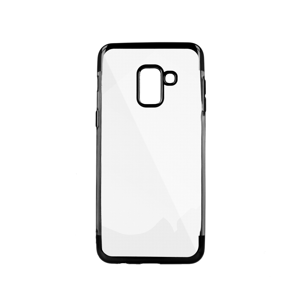 Nakadka Plating Soft TPU czarna Samsung Galaxy J6 (2018)