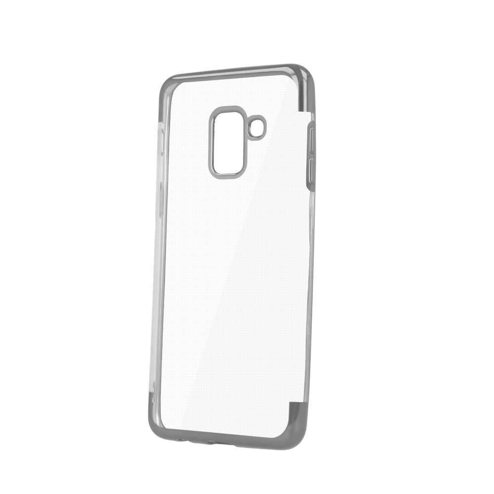 Nakadka Plating Soft TPU srebrna Samsung Galaxy J6 (2018) / 2