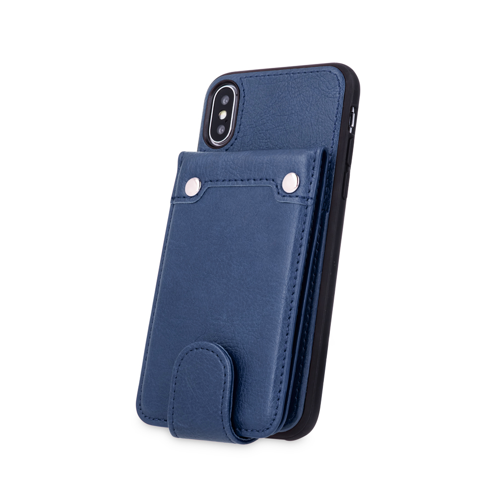 Nakadka Pocket case niebieska Apple iPhone X