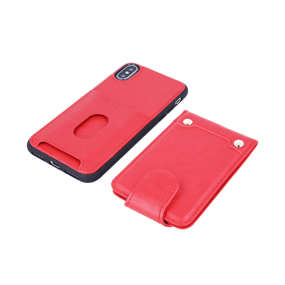 Nakadka Pocket case czerwona Apple iPhone XS Max / 4