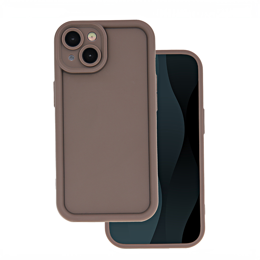 Nakadka Rim TPU brzowa Motorola Moto G35 5G