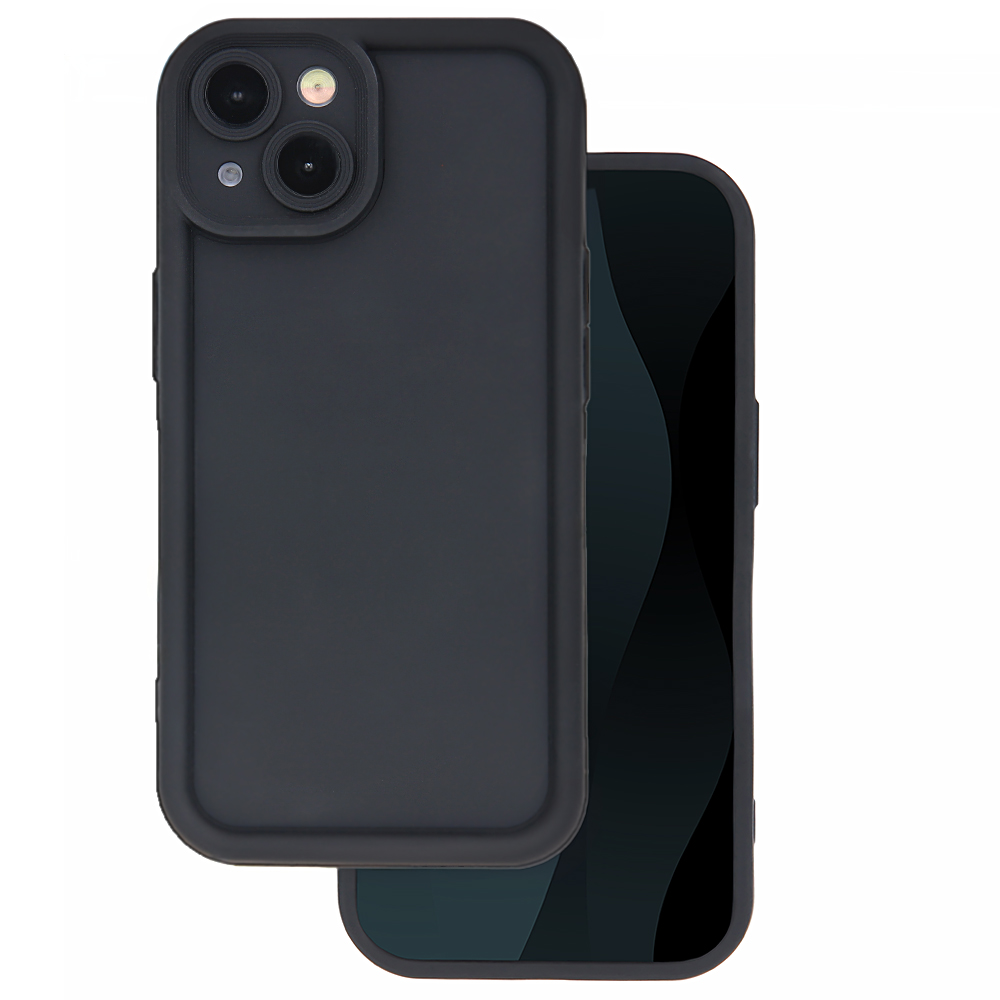 Nakadka Rim TPU czarny Motorola Moto G35 5G