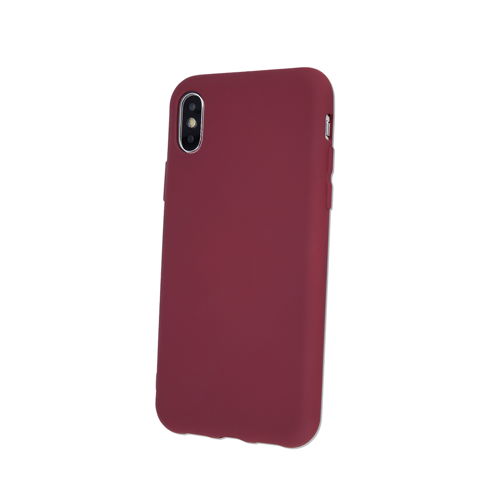 Nakadka Silicon burgundowa Motorola Moto G9