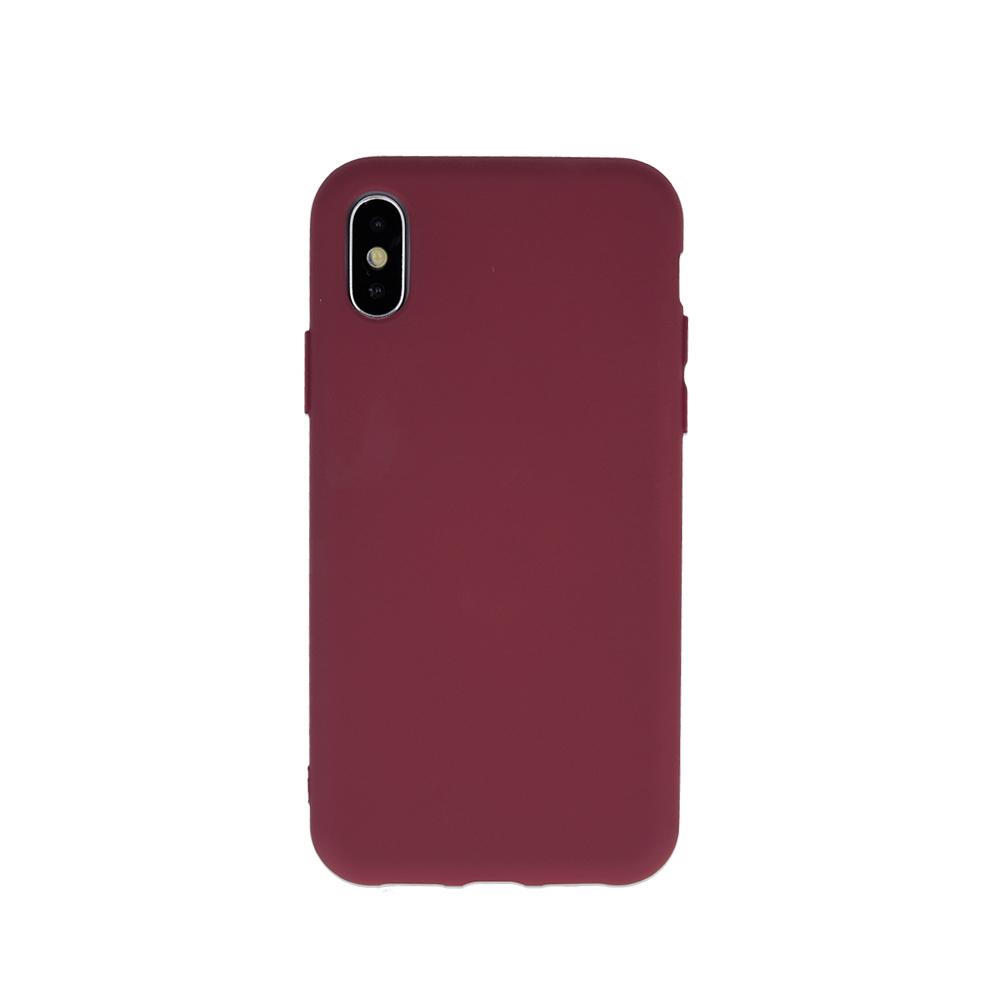 Nakadka Silicon burgundowa Oppo A74 5G / 2