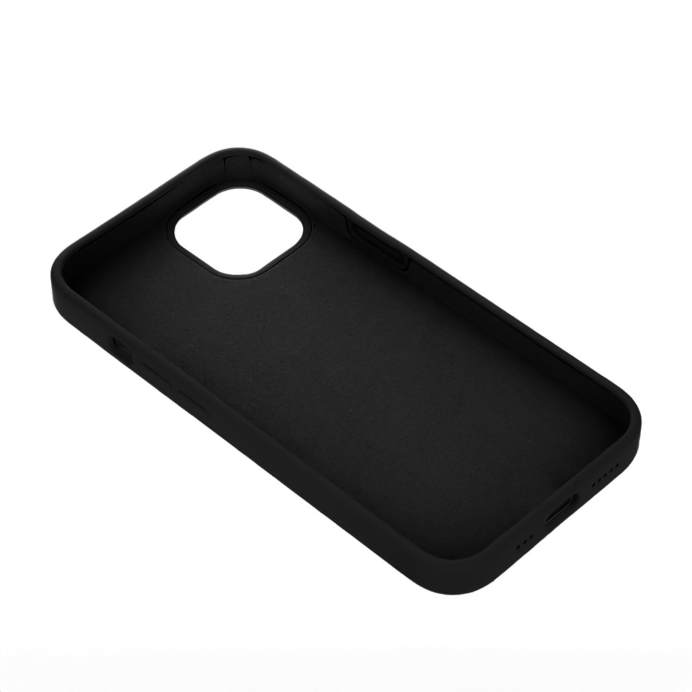 Nakadka Solid Silicon czarny Apple iPhone 13 Mini / 2