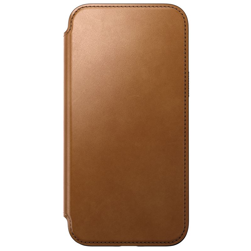 Nomad Modern Leather Folio Pokrowiec brzowe Apple iPhone 15 Pro Max / 6