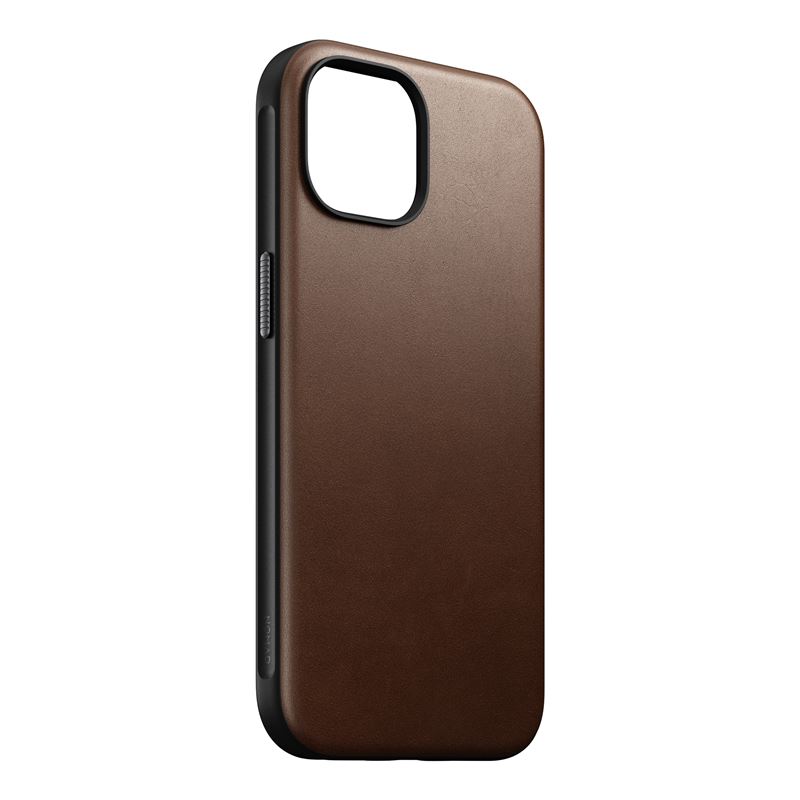 Nomad Modern Leather Pokrowiec brzowe Apple iPhone 15 / 6