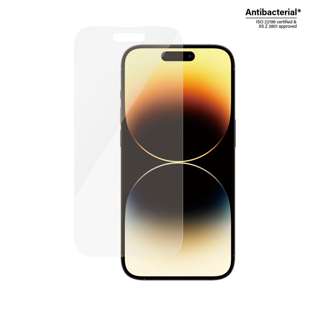 PanzerGlass szko antybakteryjne Classic Fit Apple iPhone 16