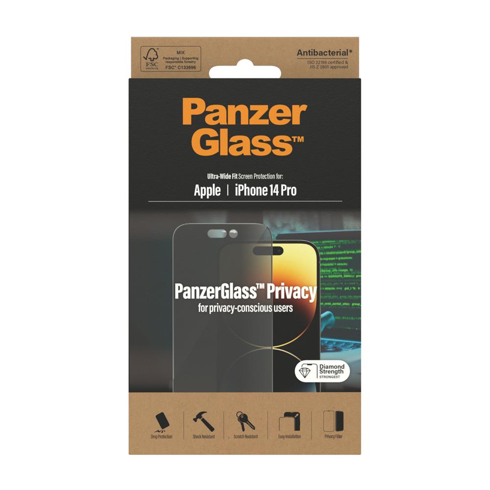 PanzerGlass szko hartowane Ultra-Wide Fit Apple iPhone 14 Pro / 10