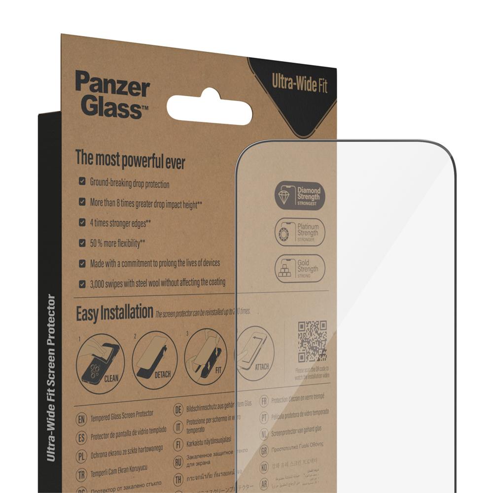 PanzerGlass szko hartowane Ultra-Wide Fit Apple iPhone 14 Pro / 6