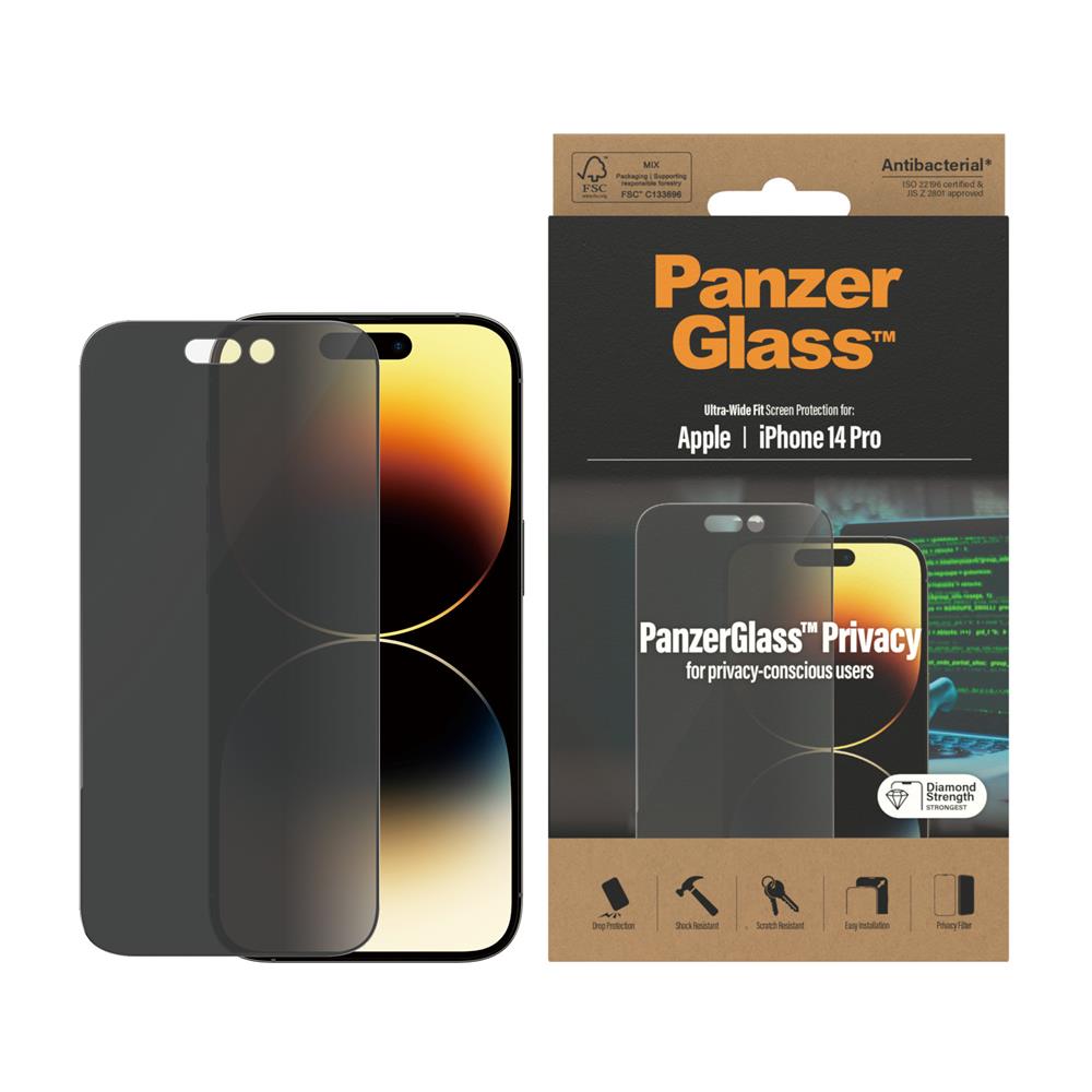 PanzerGlass szko hartowane Ultra-Wide Fit Apple iPhone 14 Pro / 9