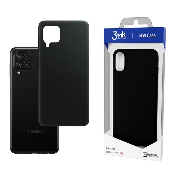 Pokrowiec 3MK Matt Case czarny Samsung Galaxy M22