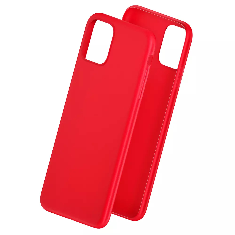 Pokrowiec 3MK Matt Case czerwony Apple iPhone 14 Pro Max / 4