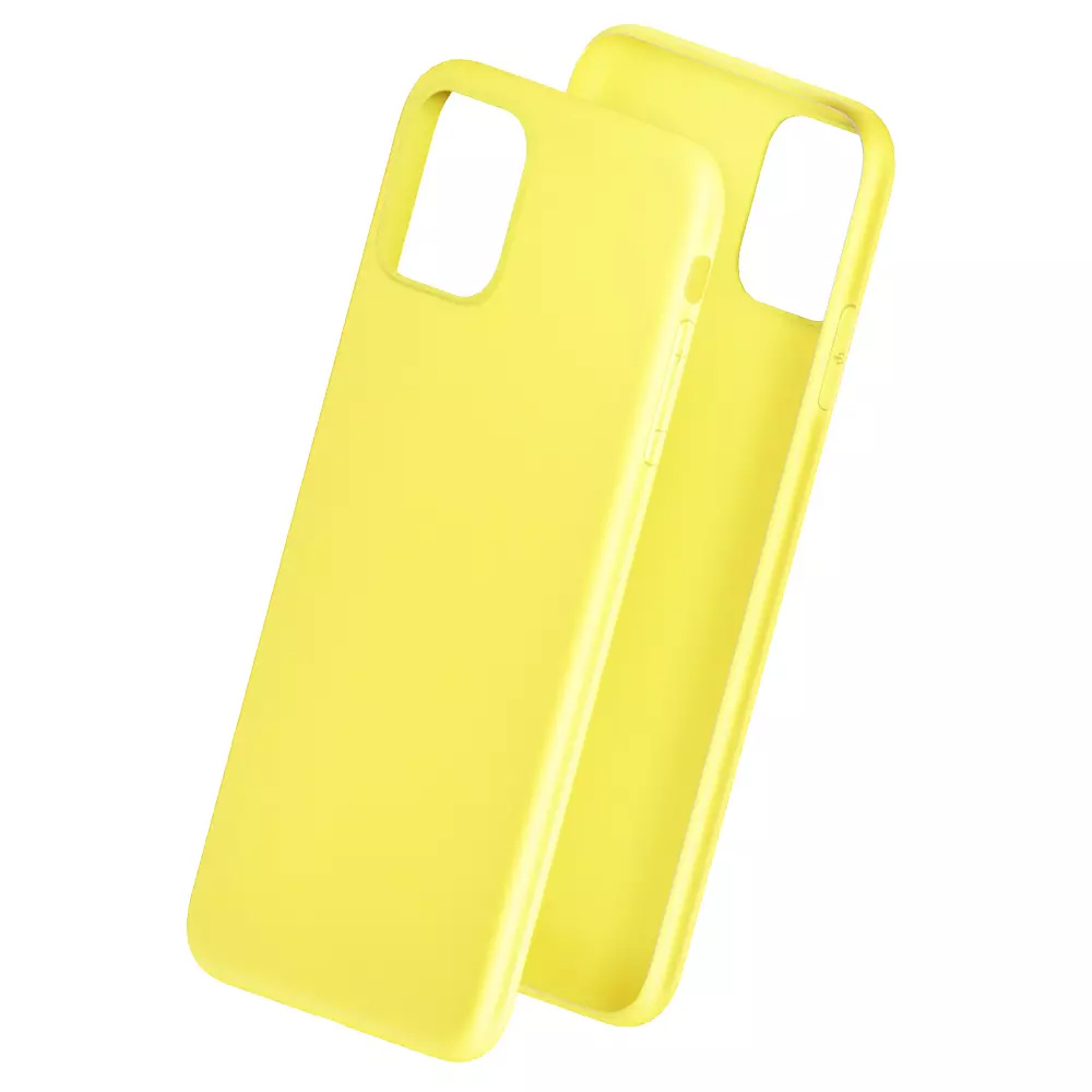 Pokrowiec 3MK Matt Case limonkowy Apple iPhone 14 Pro / 4