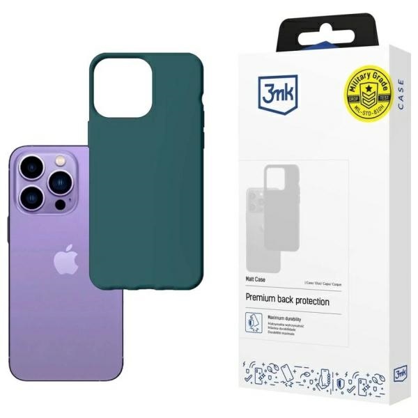 Pokrowiec 3MK Matt Case szary Apple iPhone 14 Pro