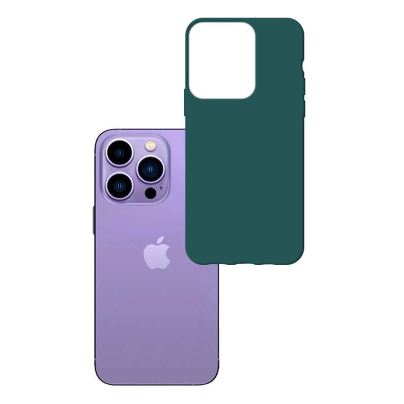 Pokrowiec 3MK Matt Case zielony Apple iPhone 14 Pro Max