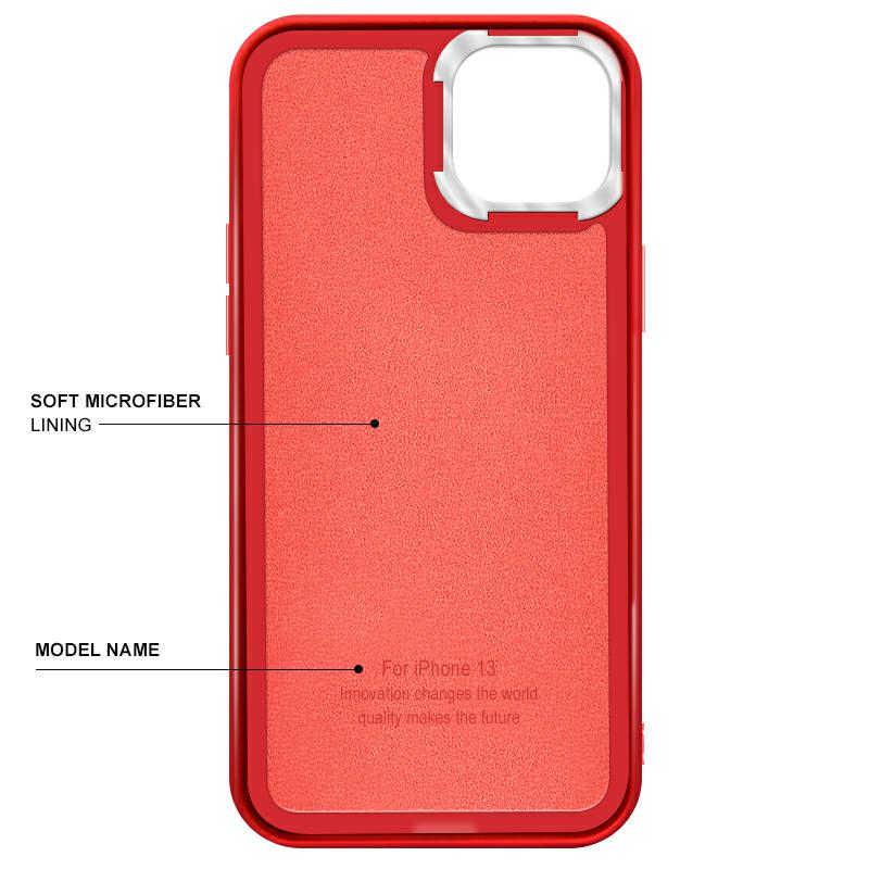 Pokrowiec Ambi Case czerwony Apple iPhone 13 / 3