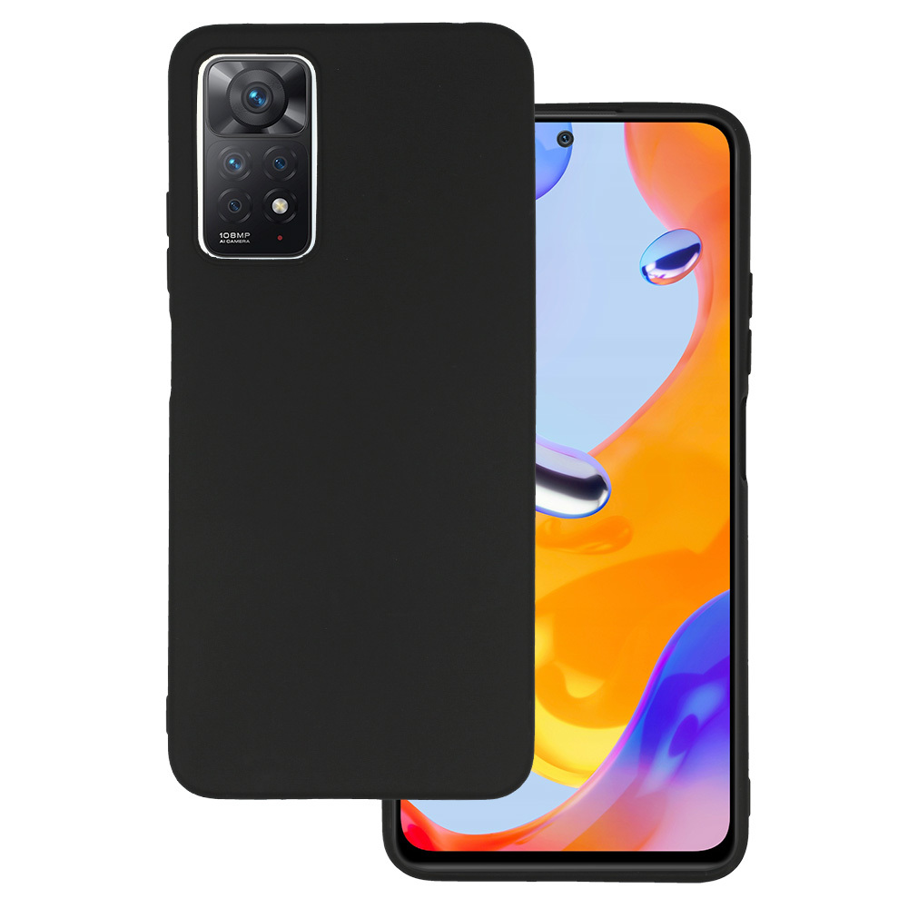 Pokrowiec Back Case MATT czarny Xiaomi Redmi Note 11 Pro 5G