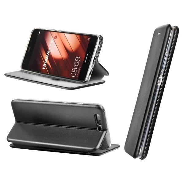 Pokrowiec Beline Magnetic Book czarny Huawei P40 Lite E / 2