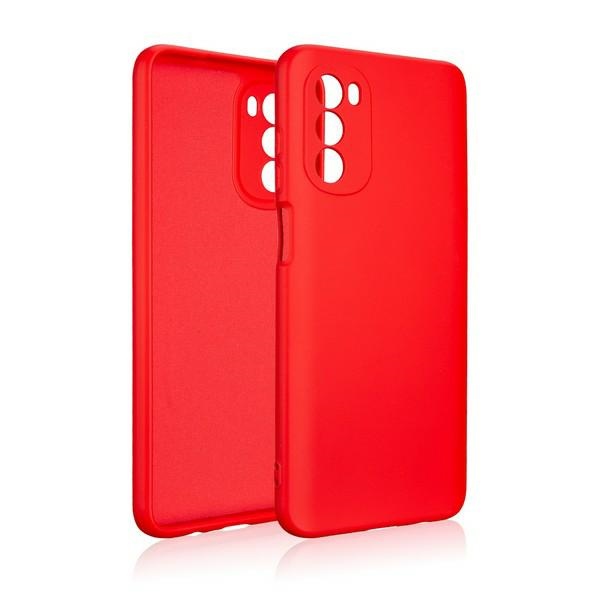 Pokrowiec Beline Silicone czerwony Motorola Moto G52