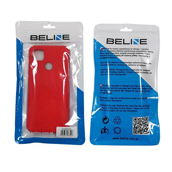 Pokrowiec Beline Silicone czerwony Xiaomi Redmi 10A / 2