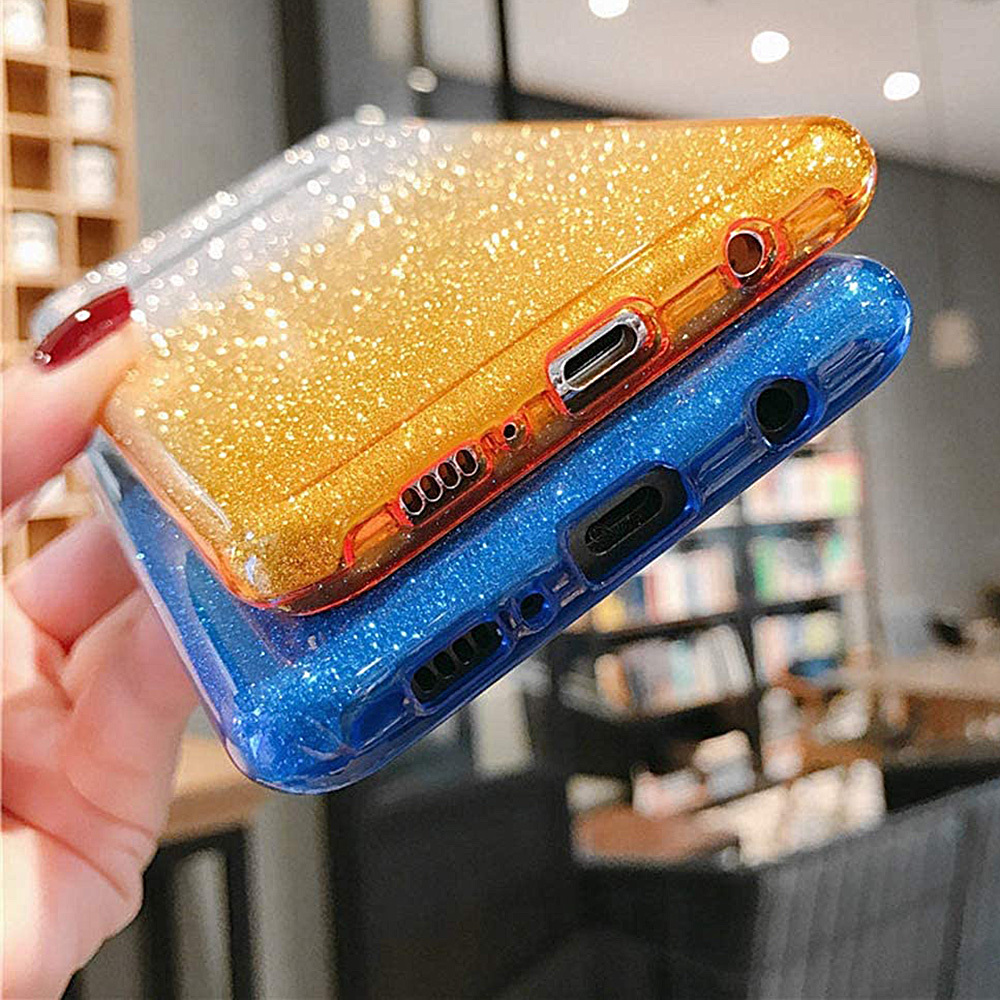 Pokrowiec Bling Ombre Case czarny Xiaomi Redmi 9T / 3